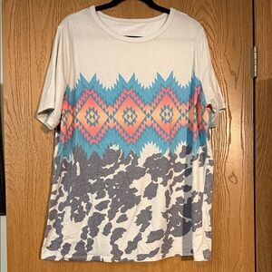 Tribal Print T-Shirt